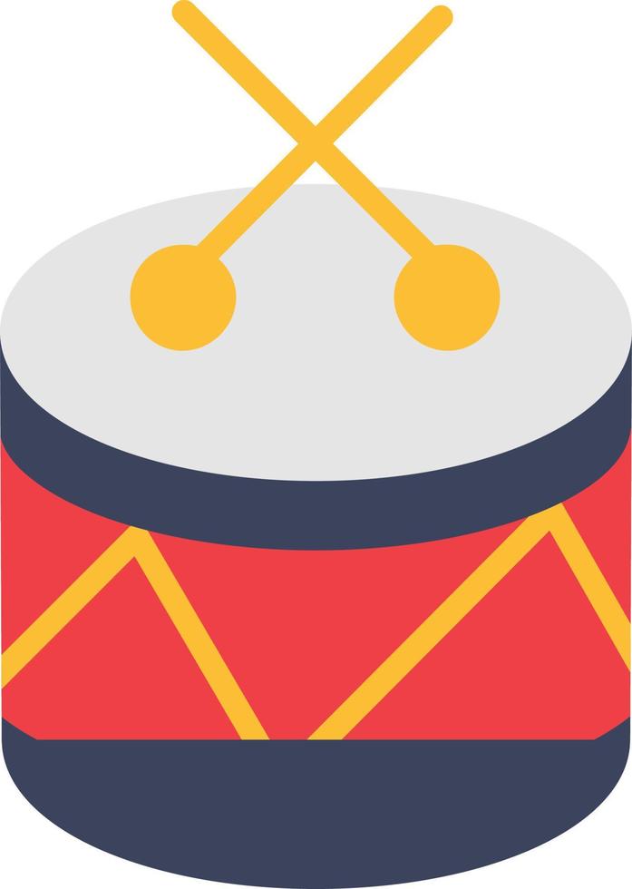 Drums Flat Icon vector