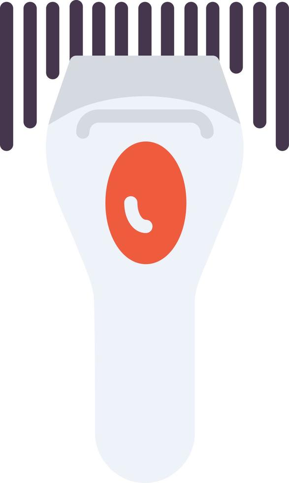 Barcode Scanner Flat Icon vector