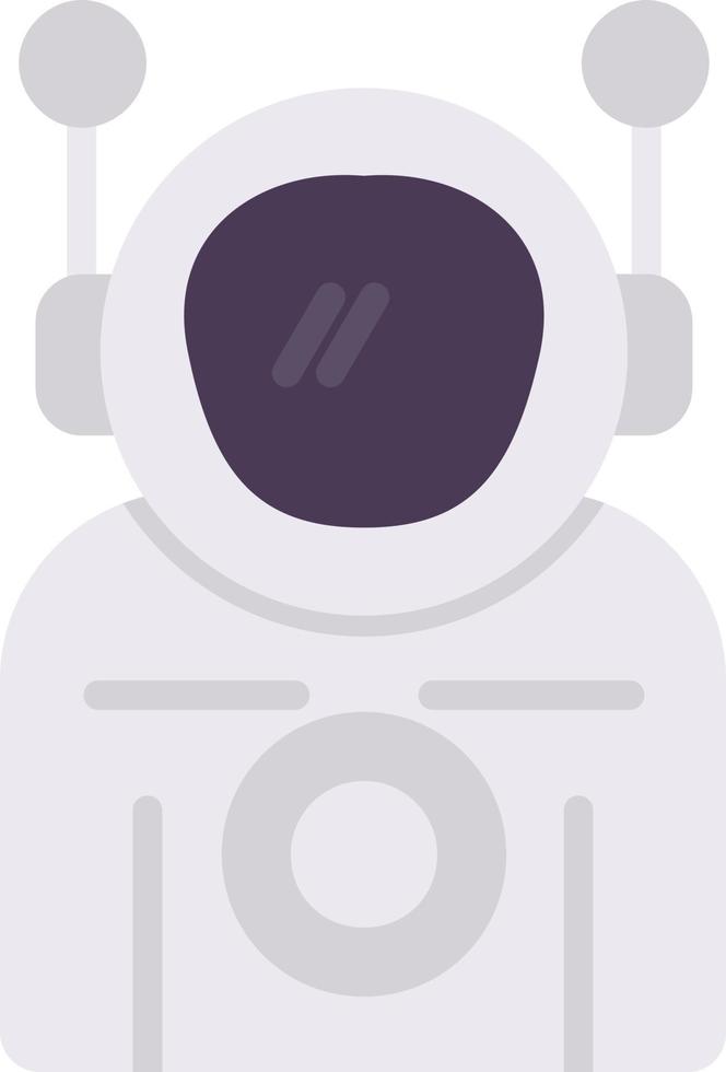 Astronaut Flat Icon vector