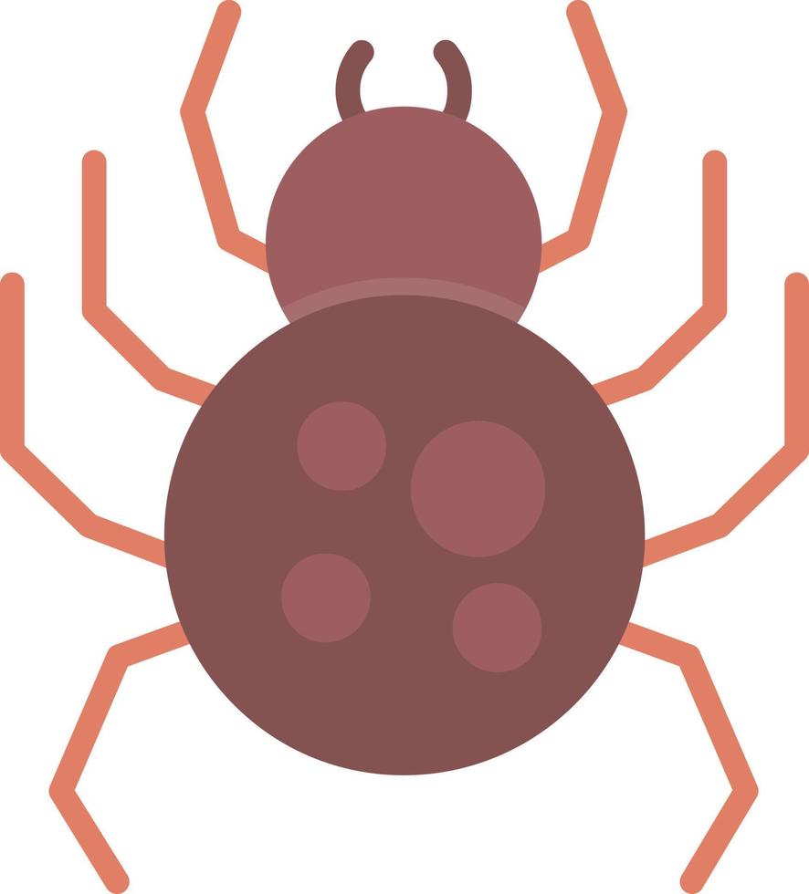 Spider Flat Icon vector