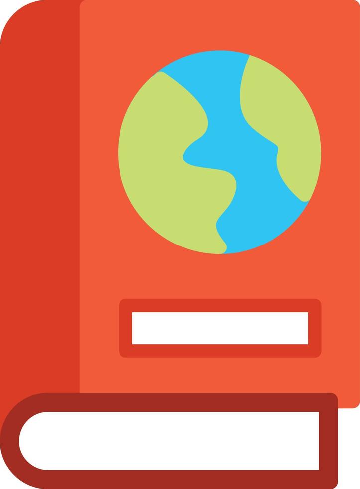 Global Education Flat Icon vector