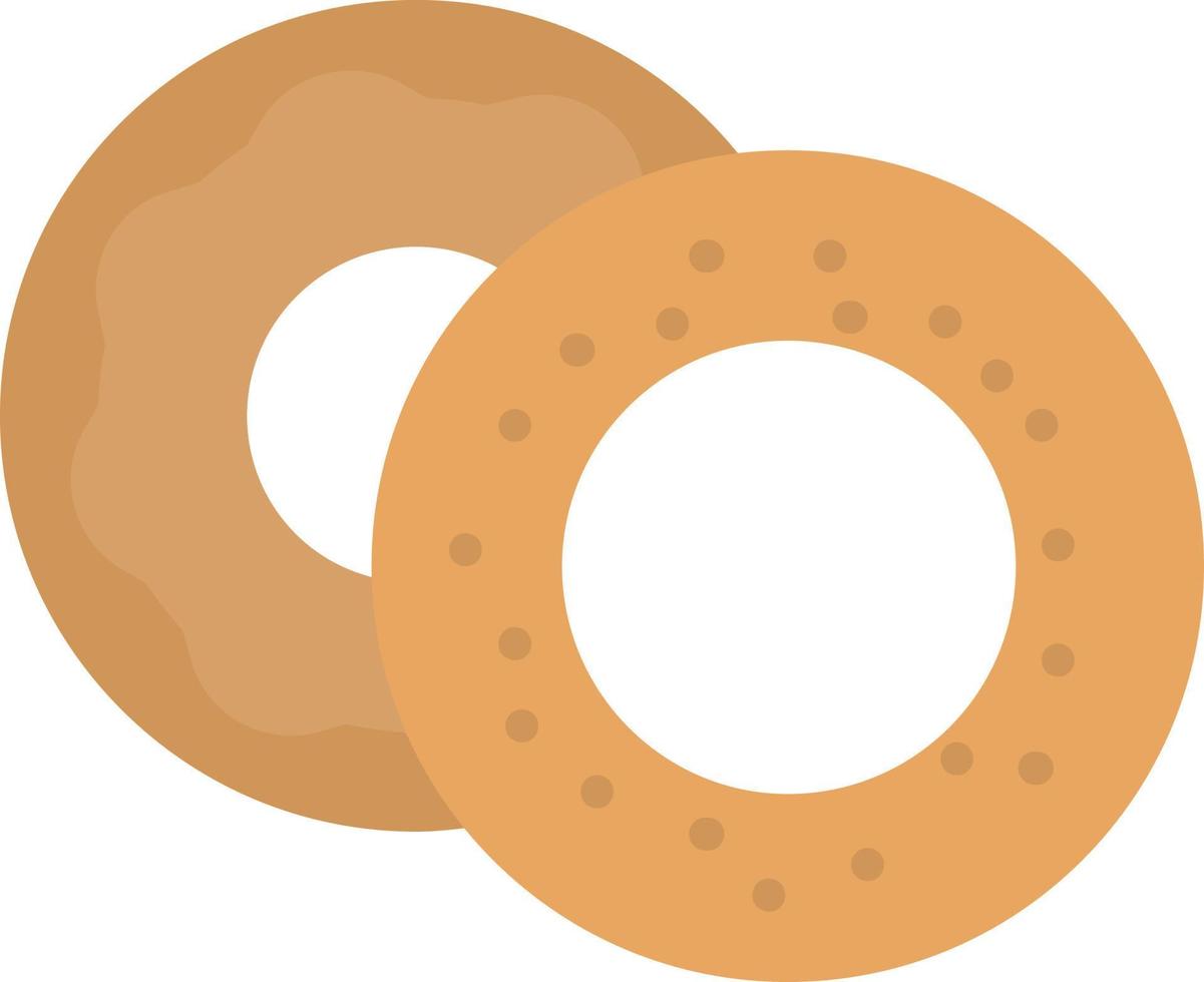 Bagel Flat Icon vector