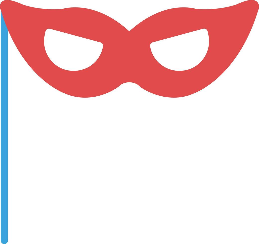 Eye Mask Flat Icon vector