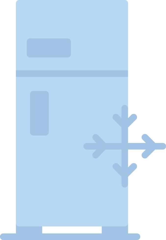 Fridge Flat Icon vector