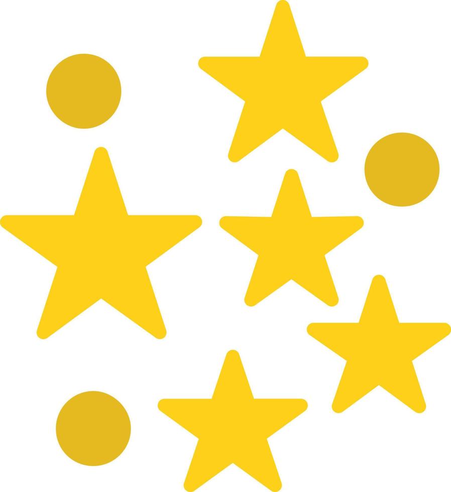 Stars Flat Icon vector