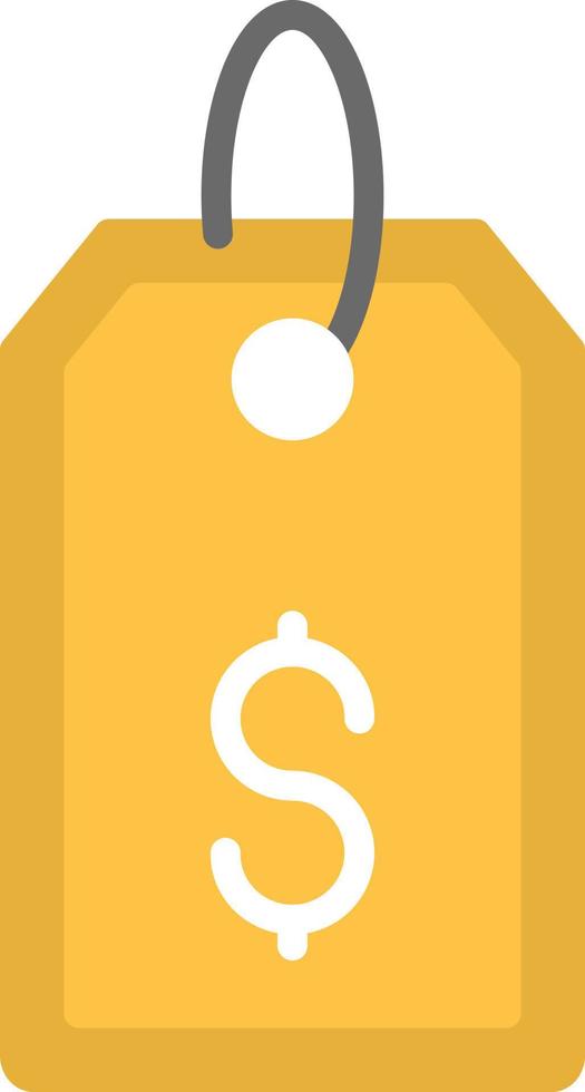 Price Tag Flat Icon vector