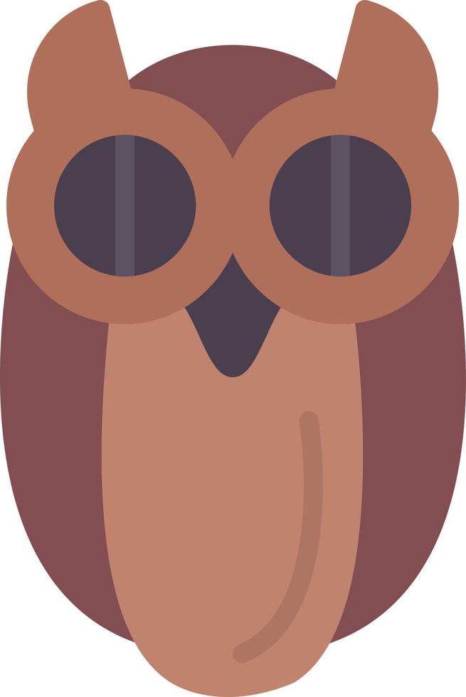 Owl Flat Icon vector