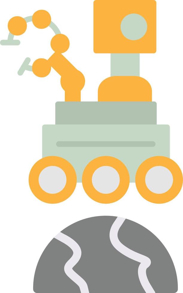 Room Rover Flat Icon vector