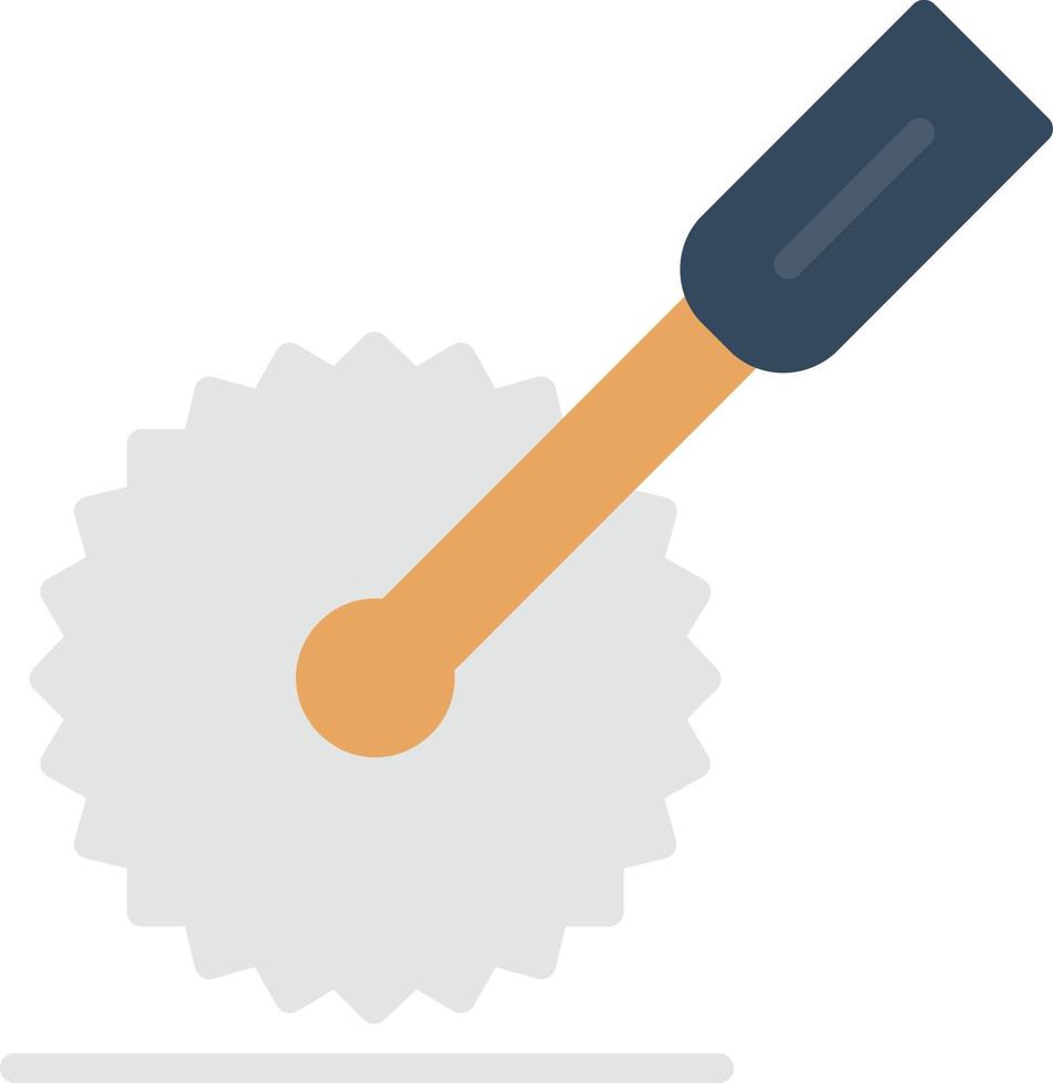 Pizza Cutter Flat Icon vector