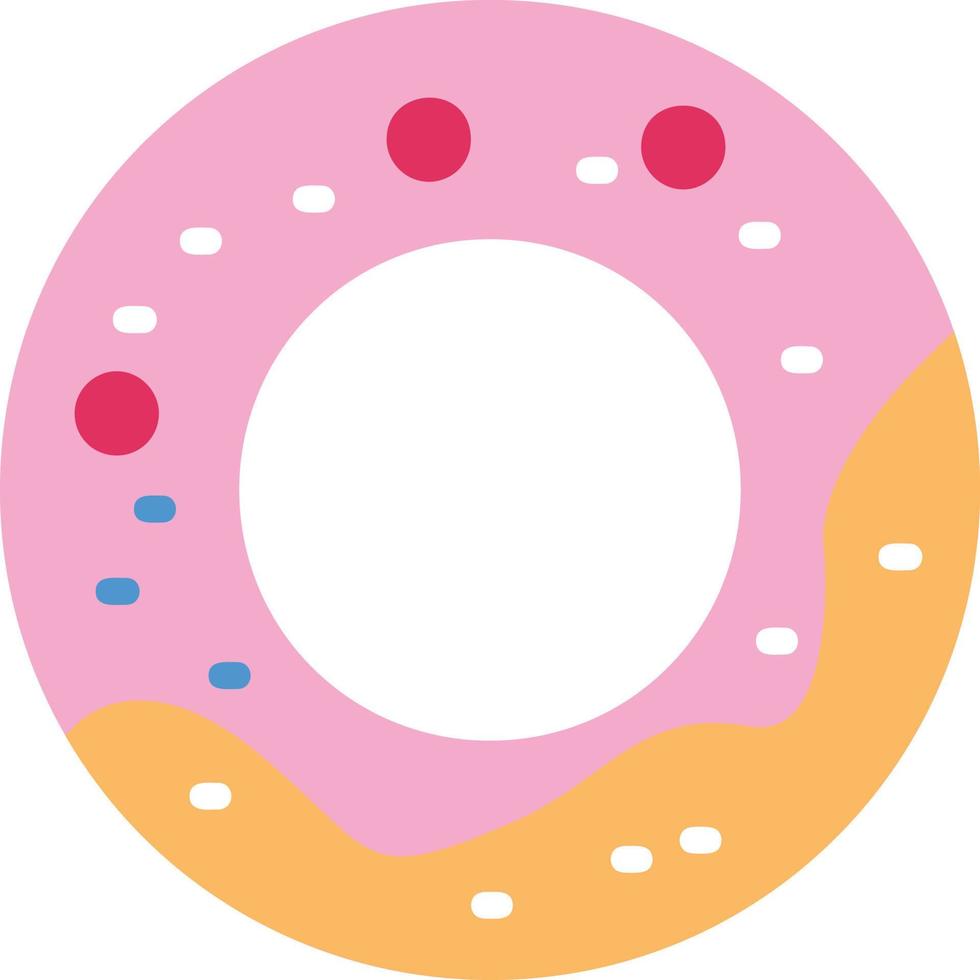 Donut Flat Icon vector