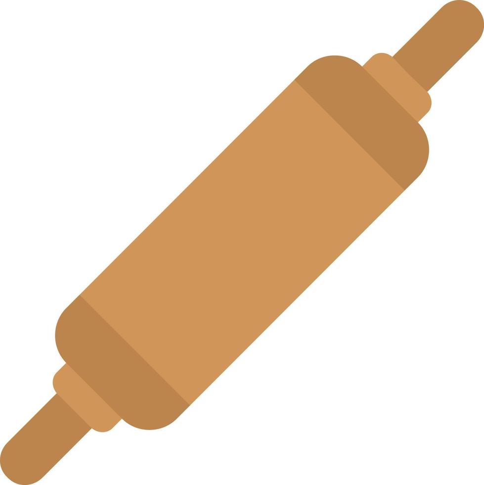 Rolling Pin Flat Icon vector