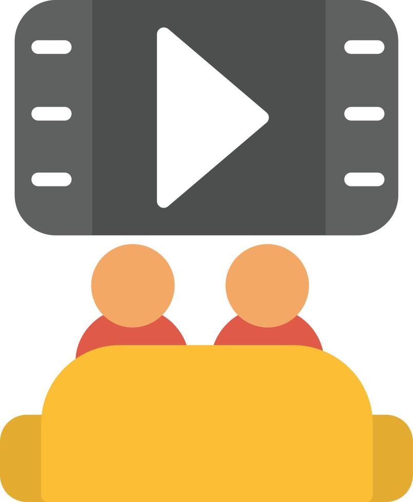 Cinema Flat Icon vector