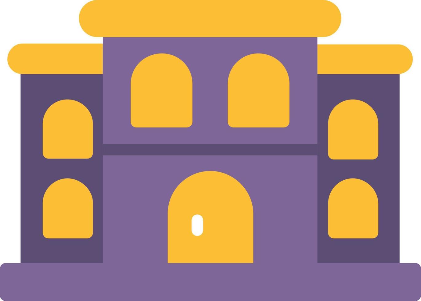Hotel Flat Icon vector