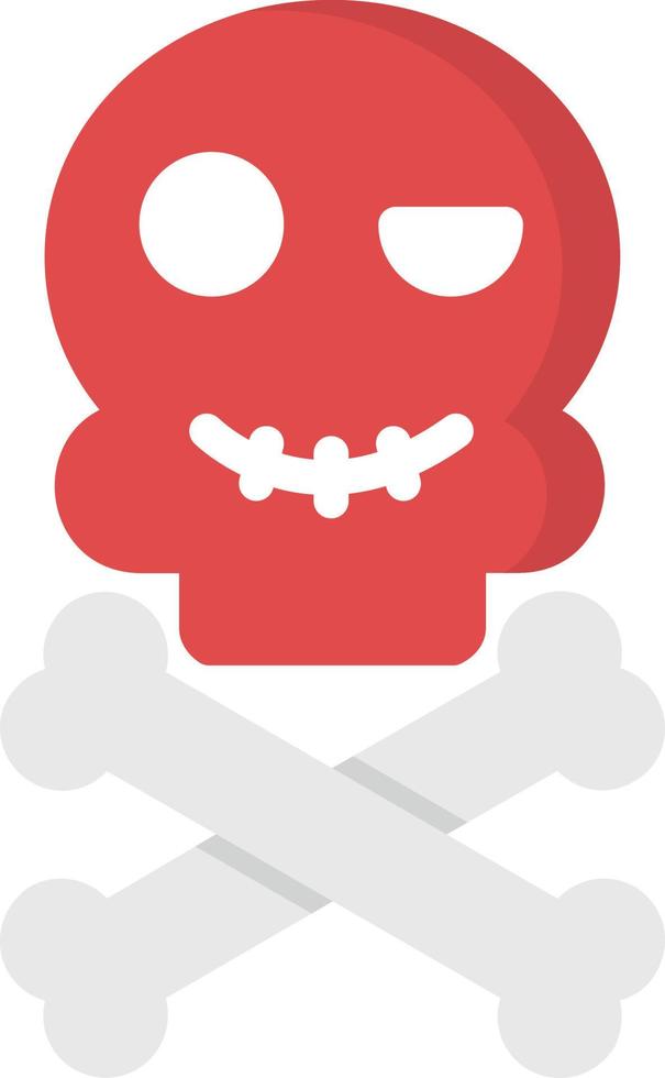 Skull Flat Icon vector