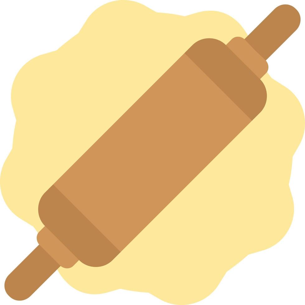Dough Flat Icon vector