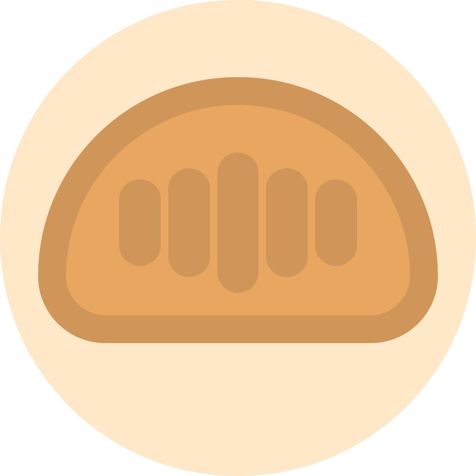 Pita Flat Icon vector