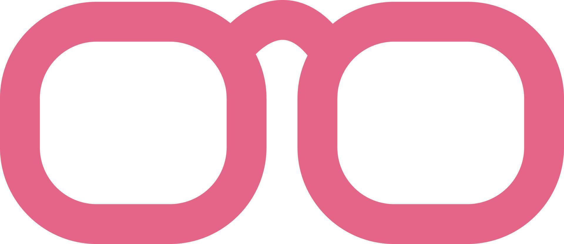 Pink glasses, illustration, vector, on a white background. 13663683