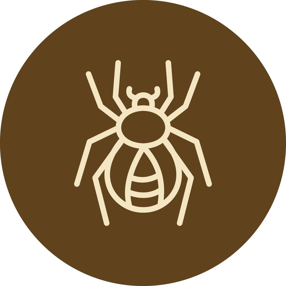Spider bug, illustration, on a white background. vector