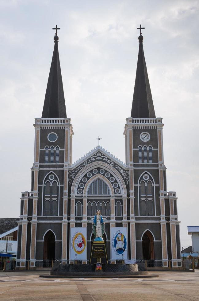 The Cathedral of the Immaculate Conception Chanthaburi at Chanthaburi Province of Thailand photo