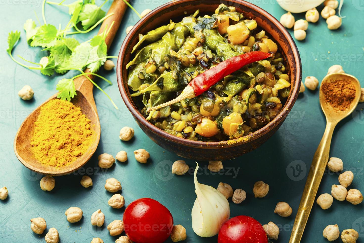 Kitchari, a spicy vegetarian dish photo