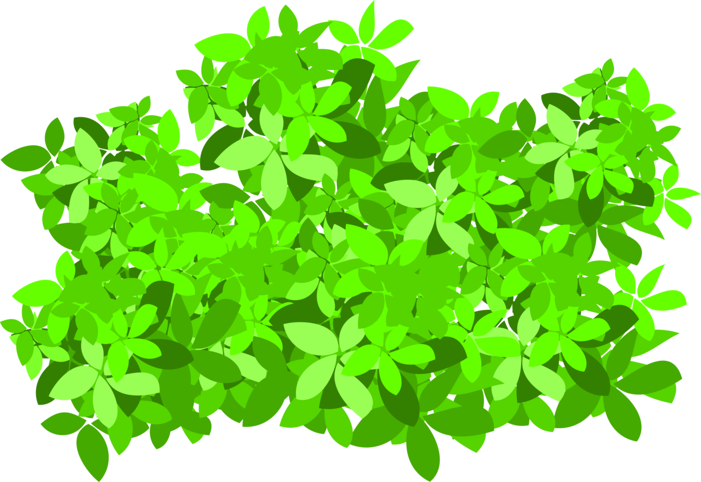 green bush png