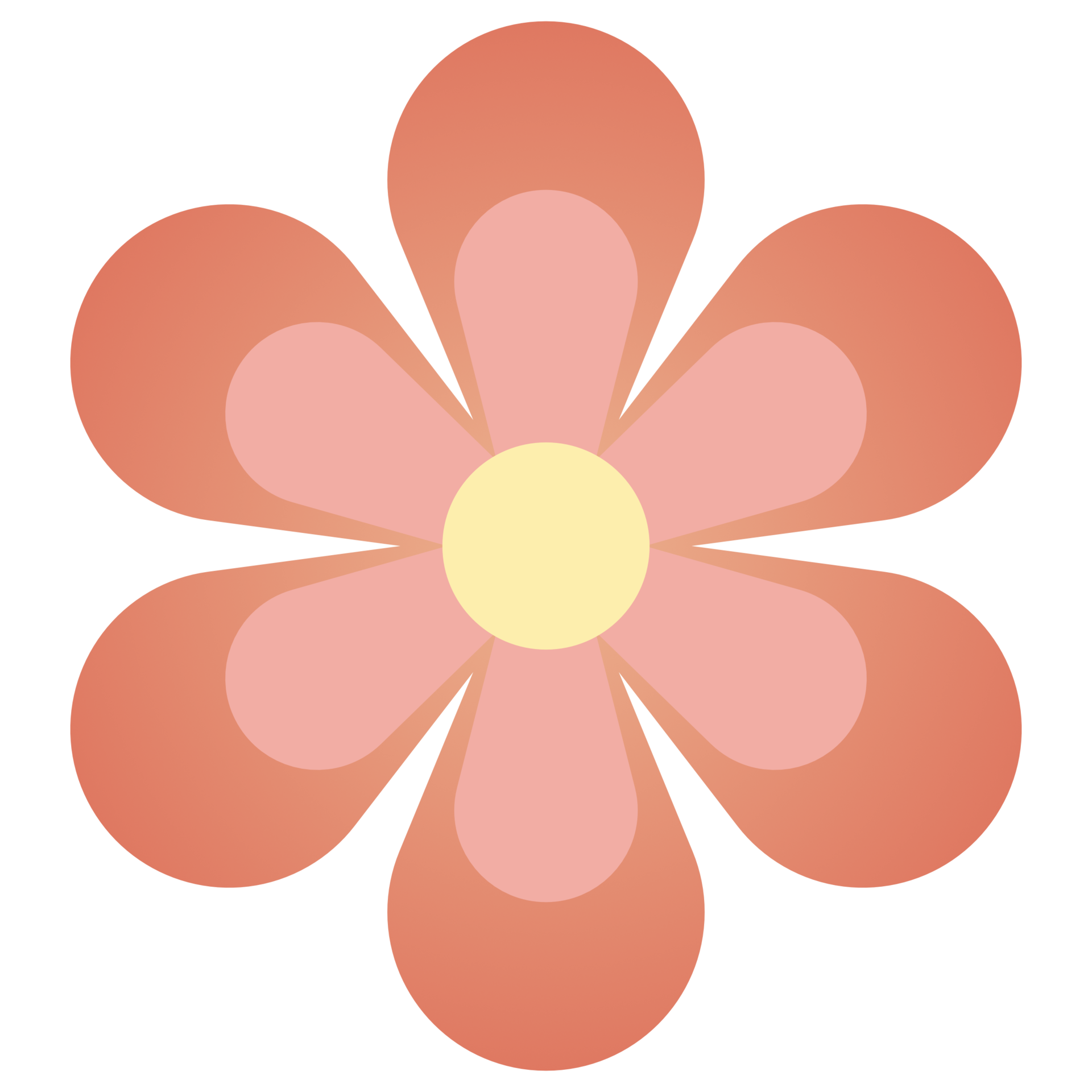 Groovy Retro Bloem 13666386 PNG