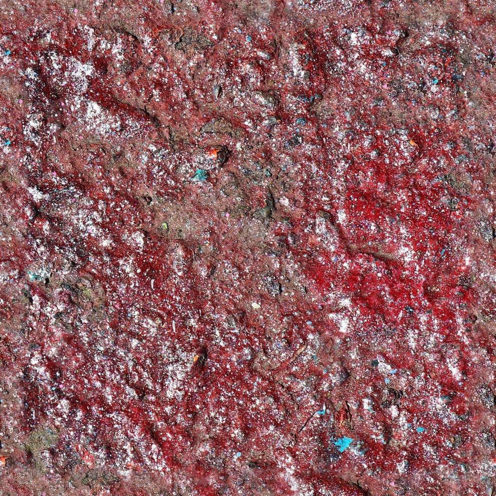 Photo realistic seamless texture pattern of very colorful painted concrete walls