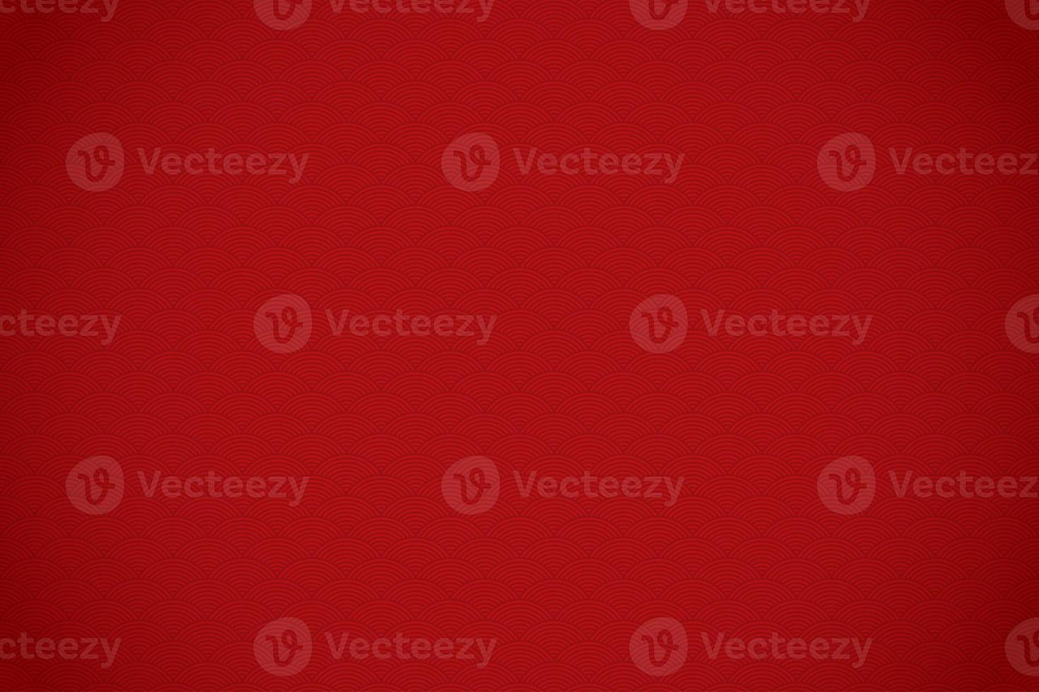 Red texture background with curves For illustration of festivals and Chinese New Year photo