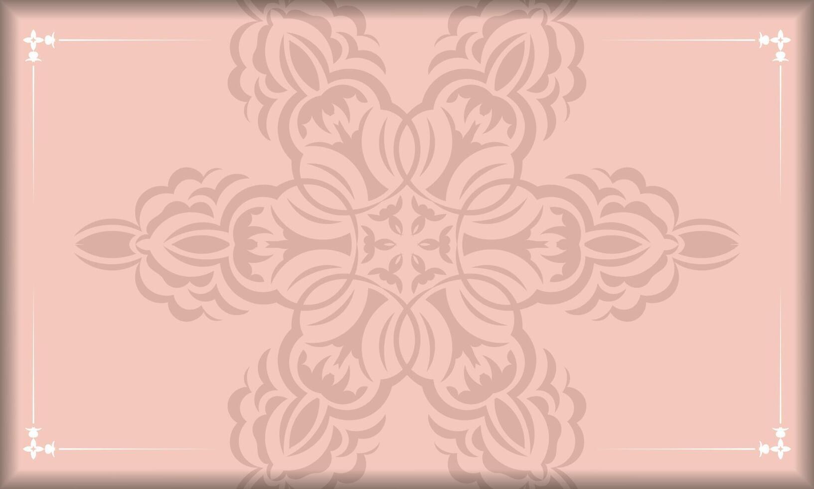 A pink background with a square pattern vector