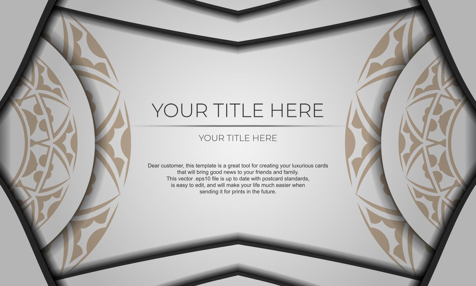 abstract background with ornate pattern vector
