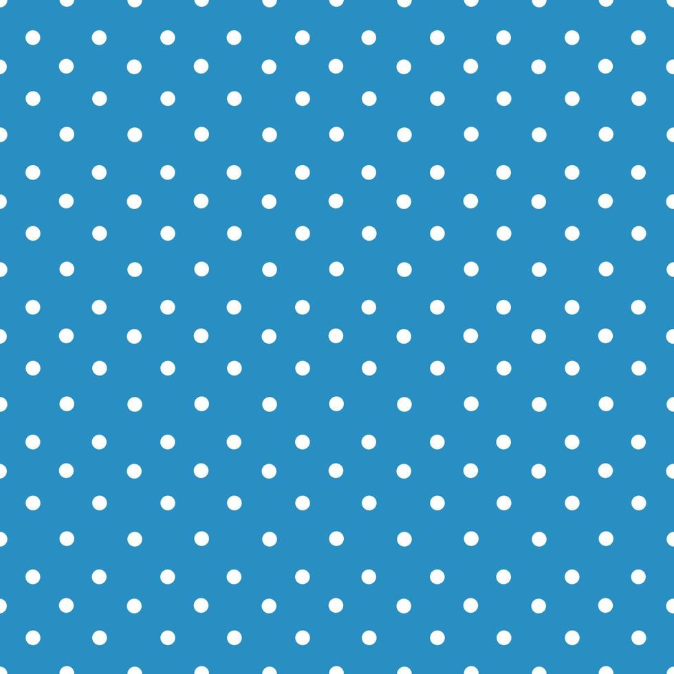 seamless polka dot pattern background vector