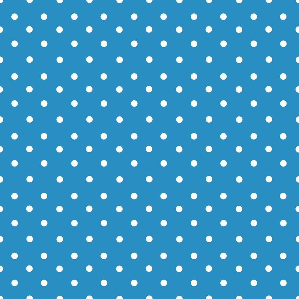 seamless polka dot pattern background vector