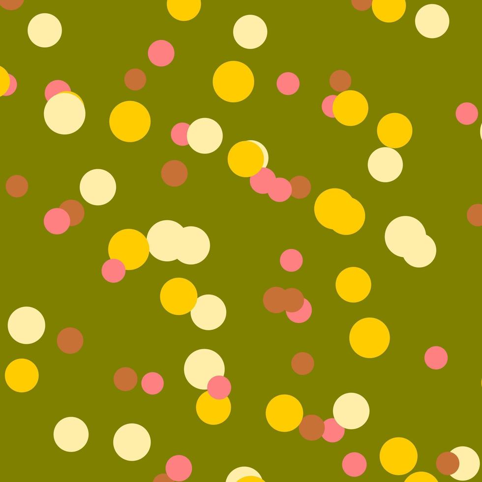 pattern with circles background design vector