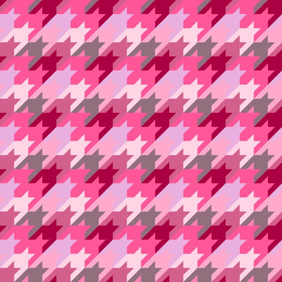 seamless geometric pattern with houndstooth vector