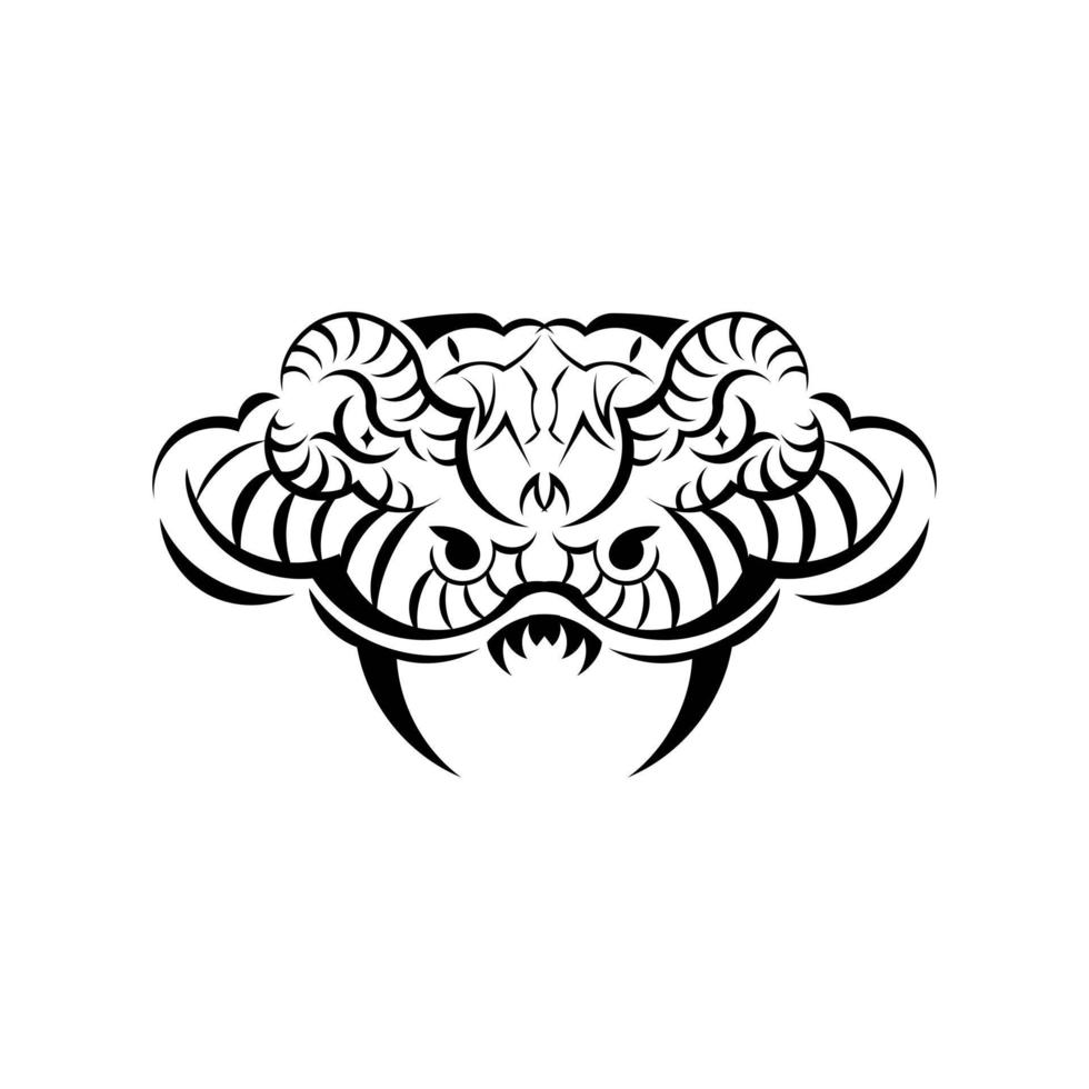 Snake Head Logo Mascot Emblem. Sport logo concept vector. vector