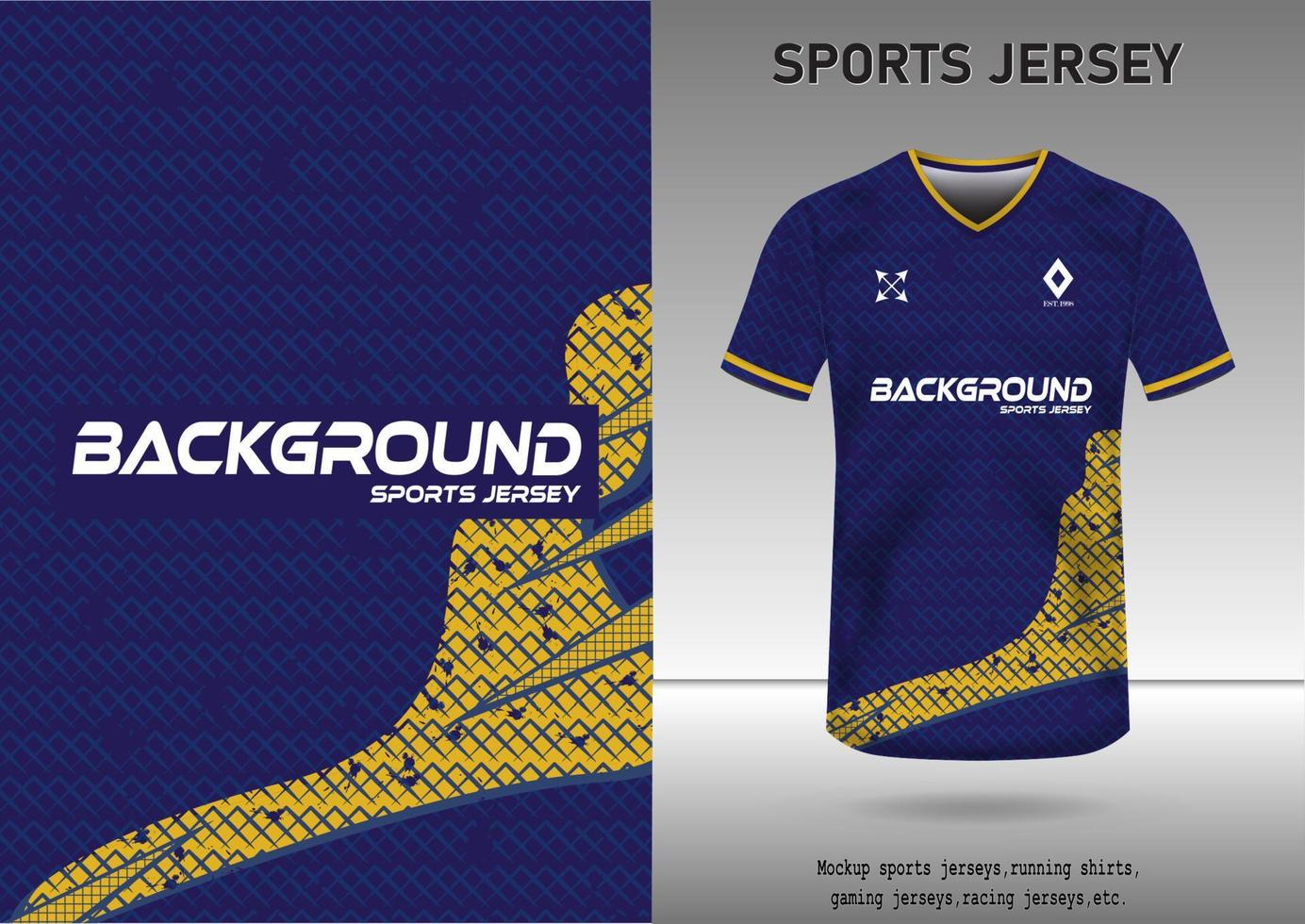 mockup, sports jersey background, football, running shirt vector