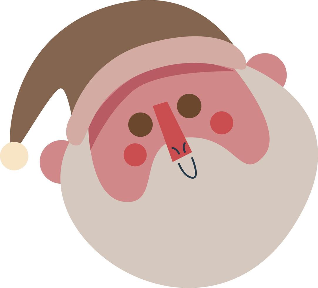 Santa Claus Christmas holiday. vector