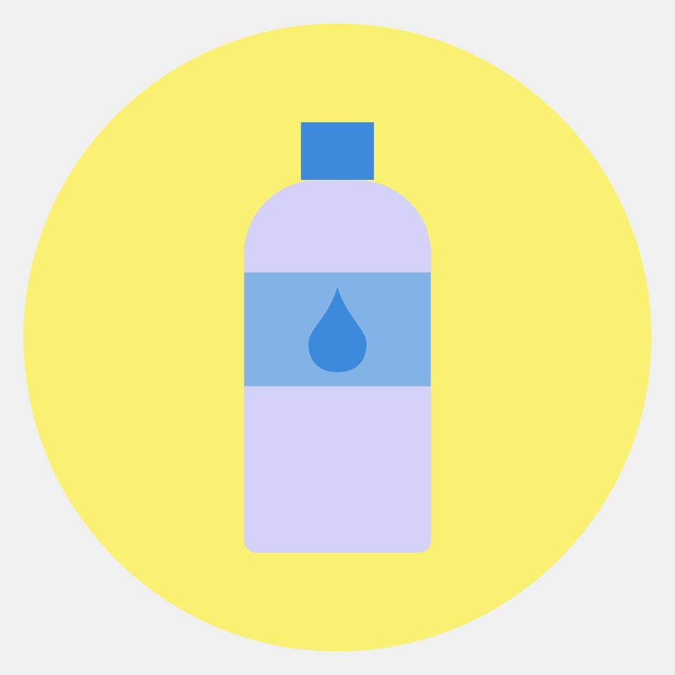 Icon water. Day of the dead celebration elements. Icons in color mate style. Good for prints, posters, logo, party decoration, greeting card, etc. vector