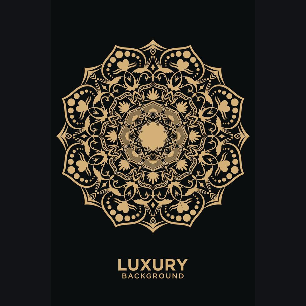 Luxury mandala line art abstract beauty vector design