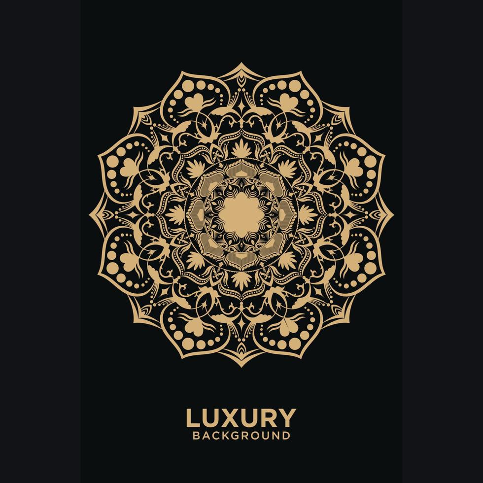 Luxury mandala line art abstract beauty vector design