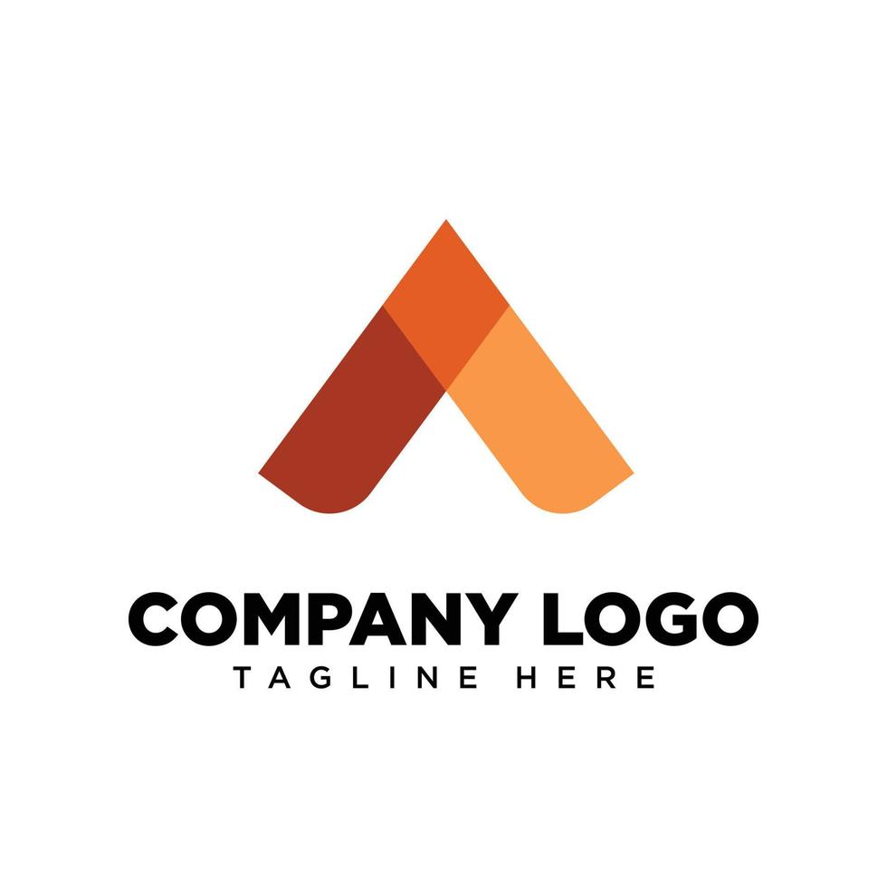 Logo design letter A, suitable for company, community, personal logos, brand logos vector