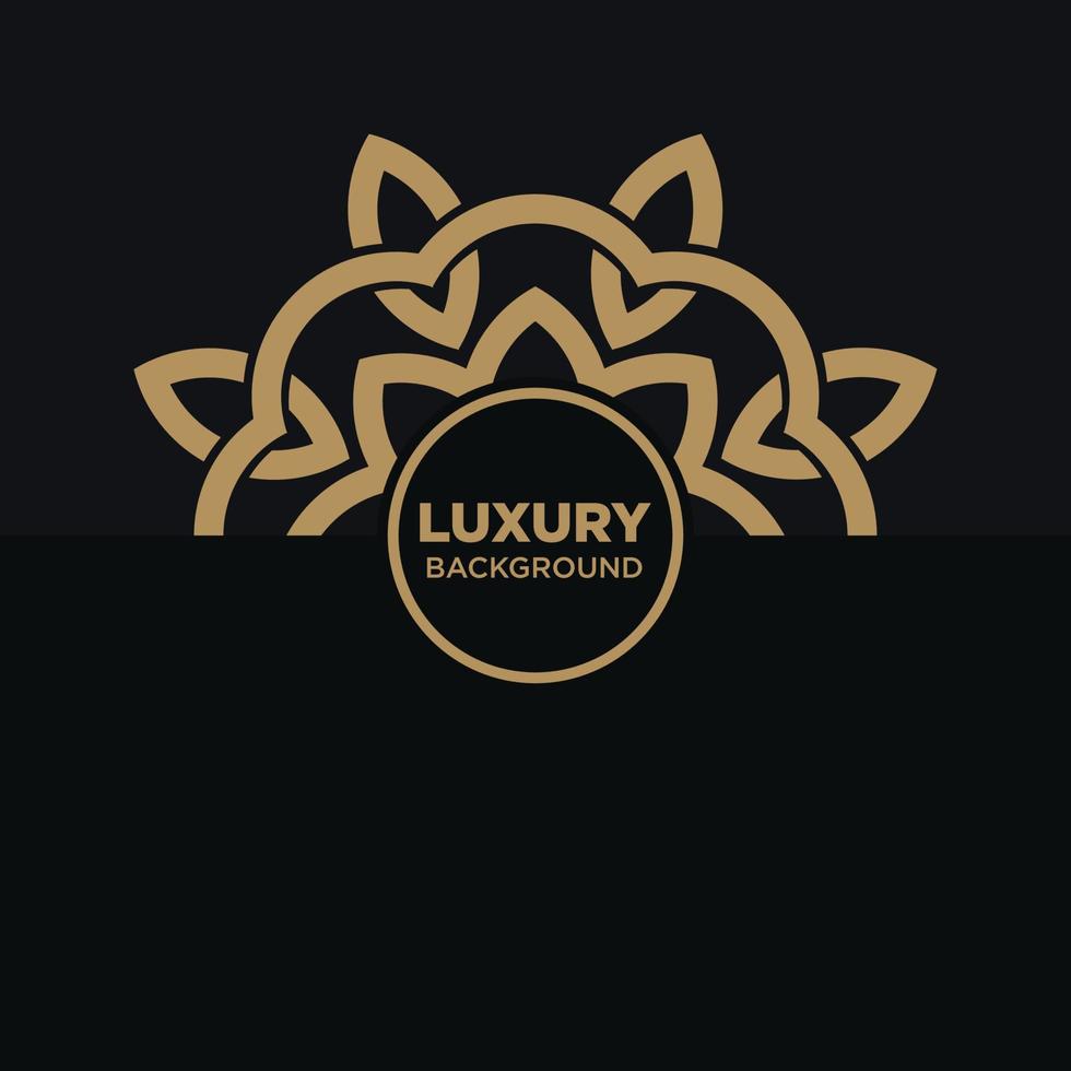 Luxury mandala line art beauty flower background vector design abstract