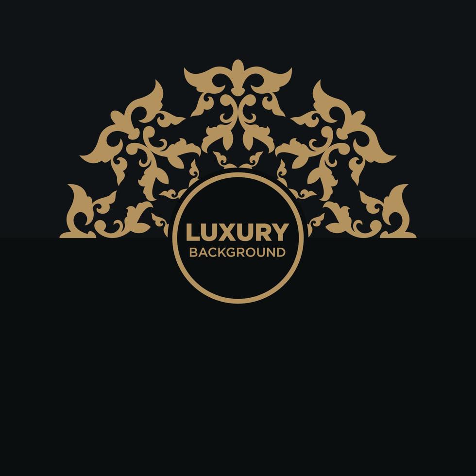 Luxury mandala line art beauty flower background vector design abstract