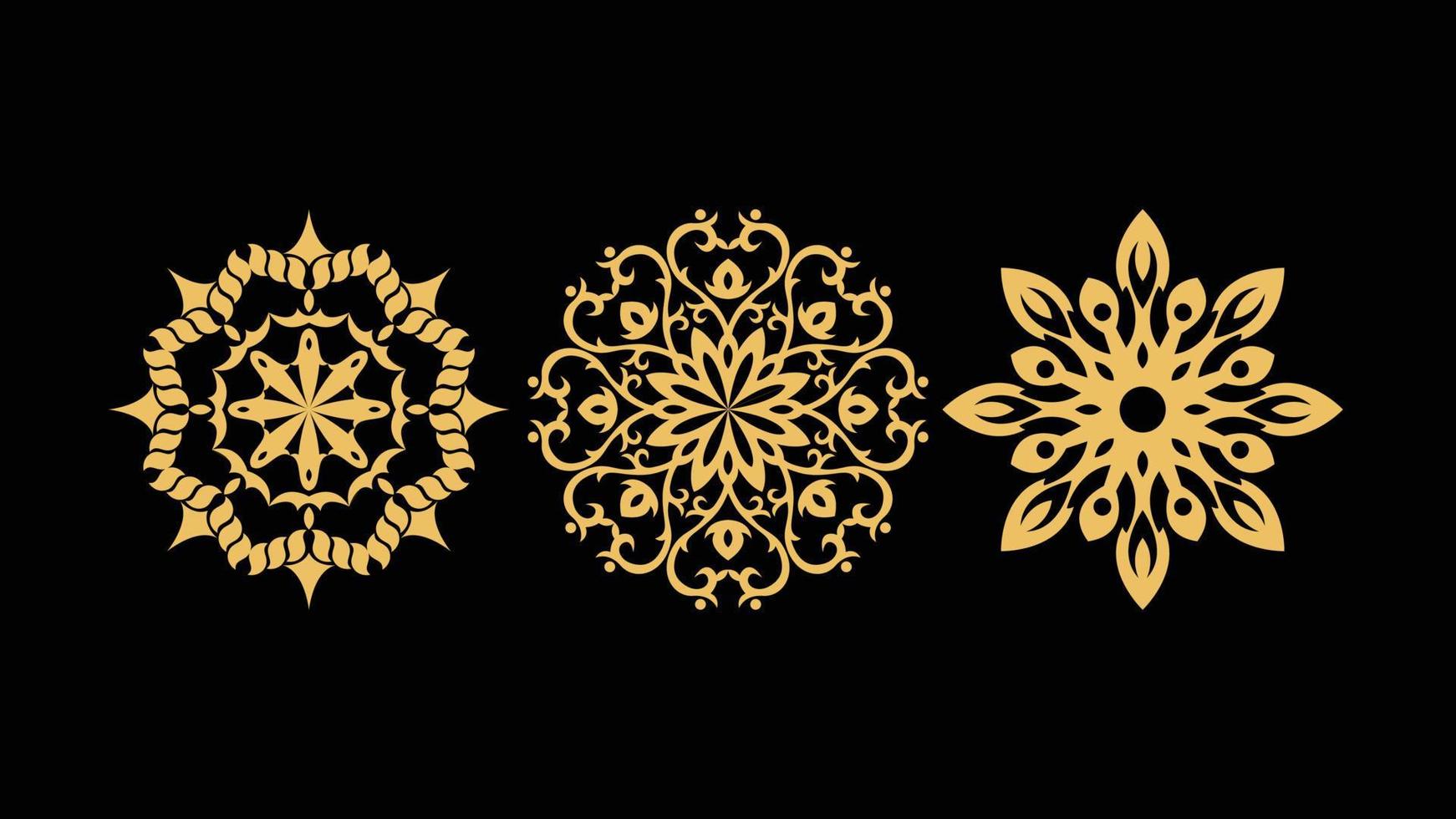 Luxury mandala background line art abstract beauty design vector