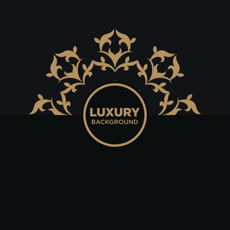 Luxury mandala line art beauty flower background vector design abstract