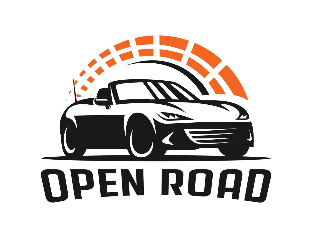 auto sport car logo illustration vector