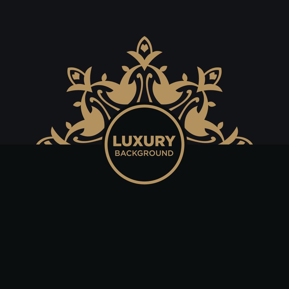 Luxury mandala line art beauty flower background vector design abstract