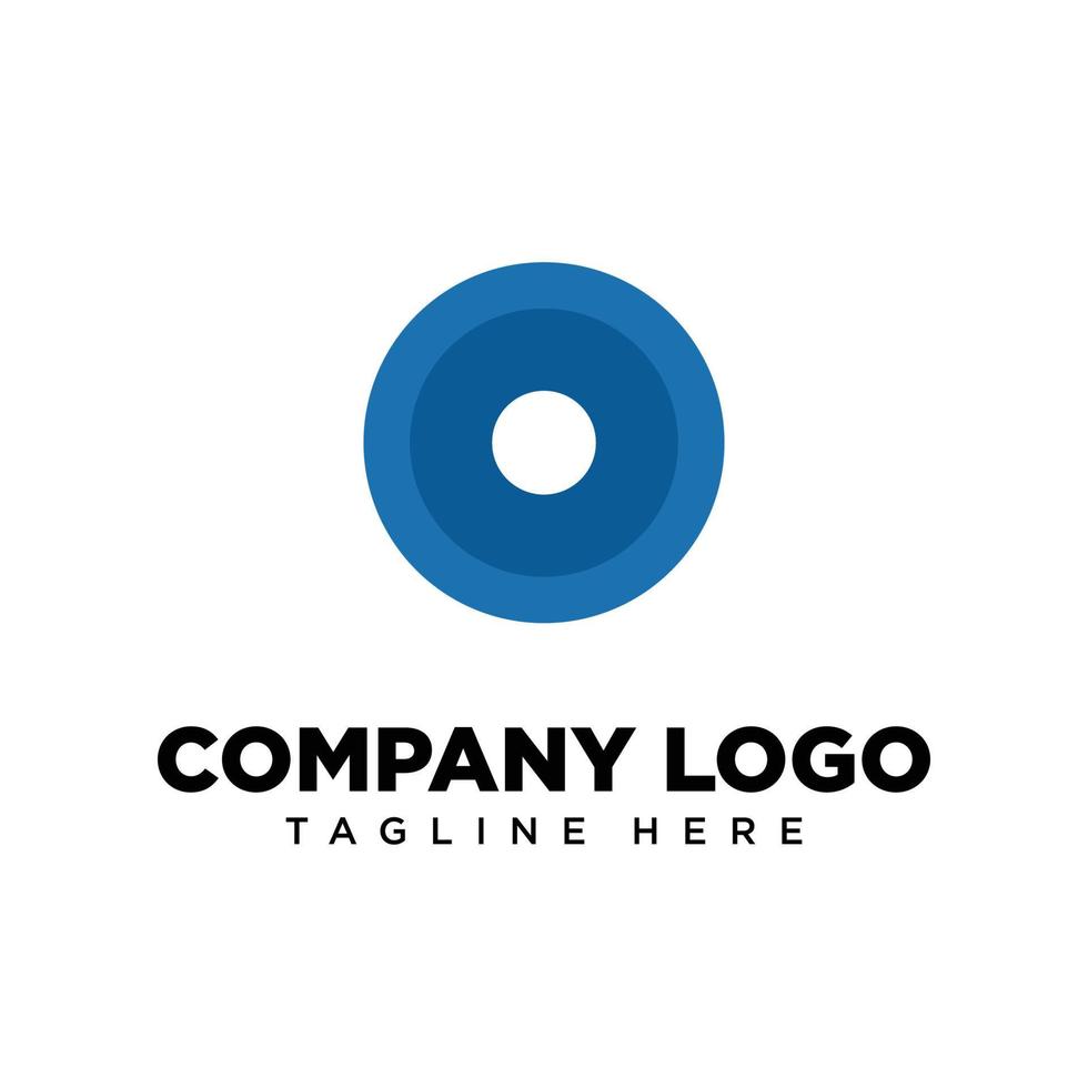 Logo design letter O suitable for company, community, personal logos, brand logos vector