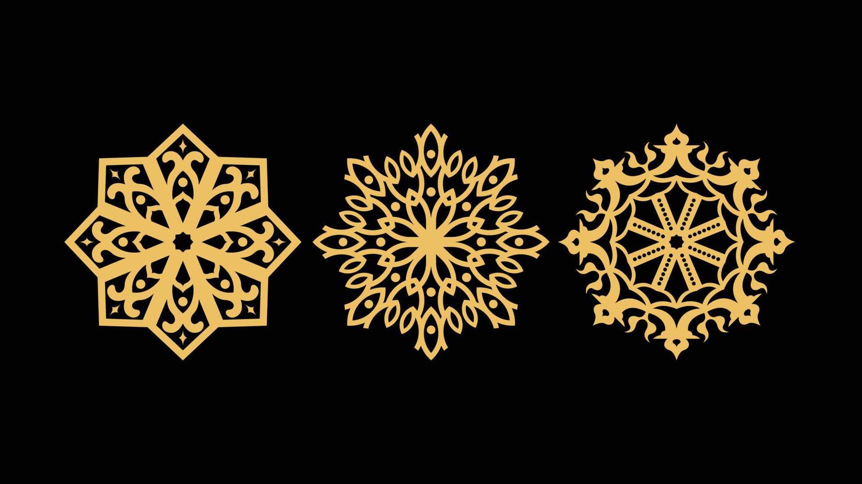 Luxury mandala background line art abstract beauty design vector