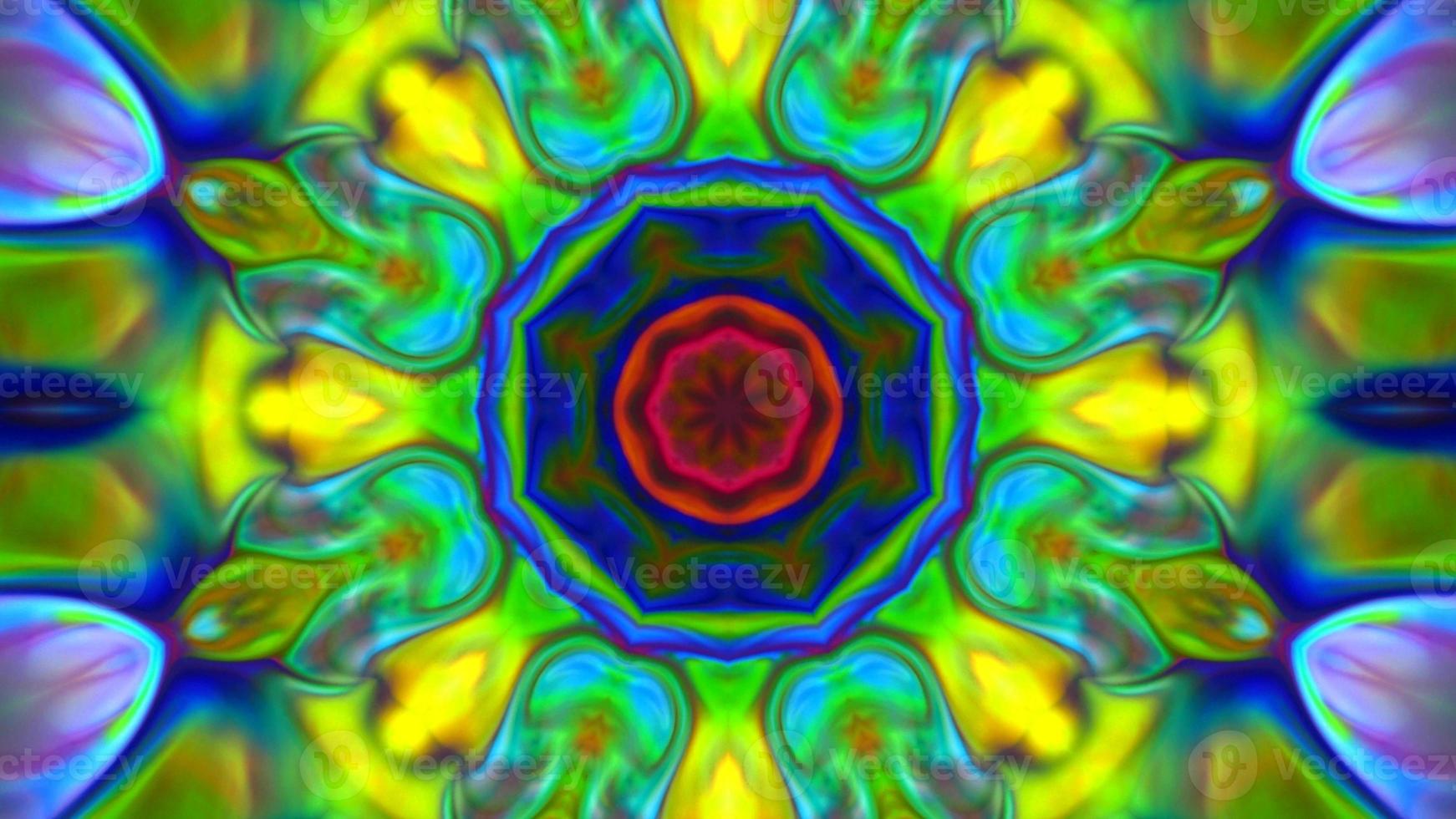 Abstract Colorful Pattern Kaleidoscope Texture photo